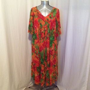 Cabernet Hawaiian Style Muu Muu M